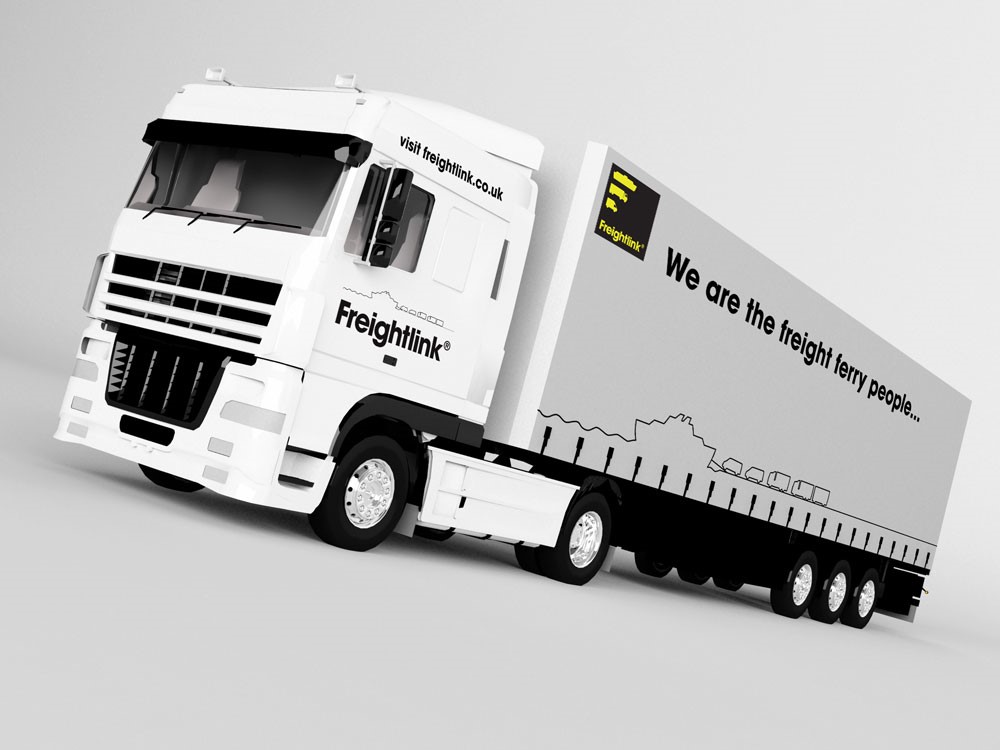 Freightlink articulated lorry