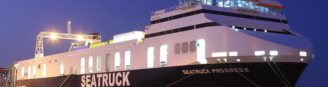 Exemplu a unui feribot Seatruck