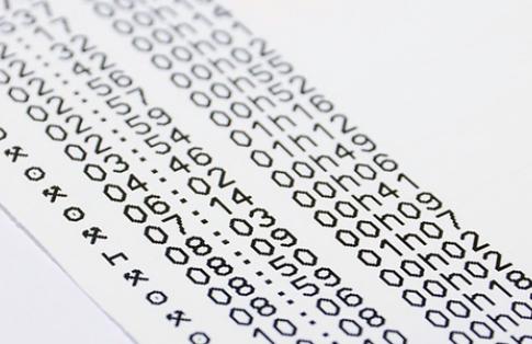 Tachograph print out